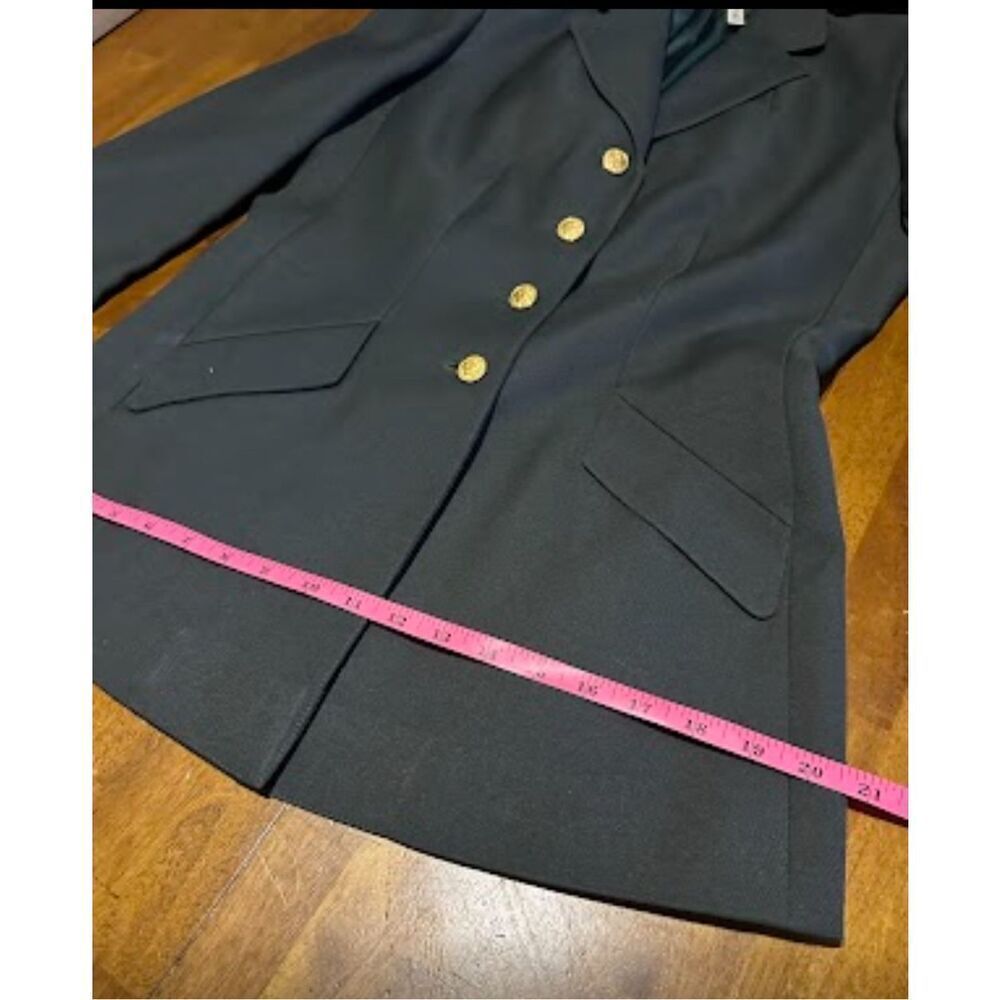 Vintage Army DC National Guard Women’s Official Blazer Jacket Size 12 Regular - Picture 12 of 12